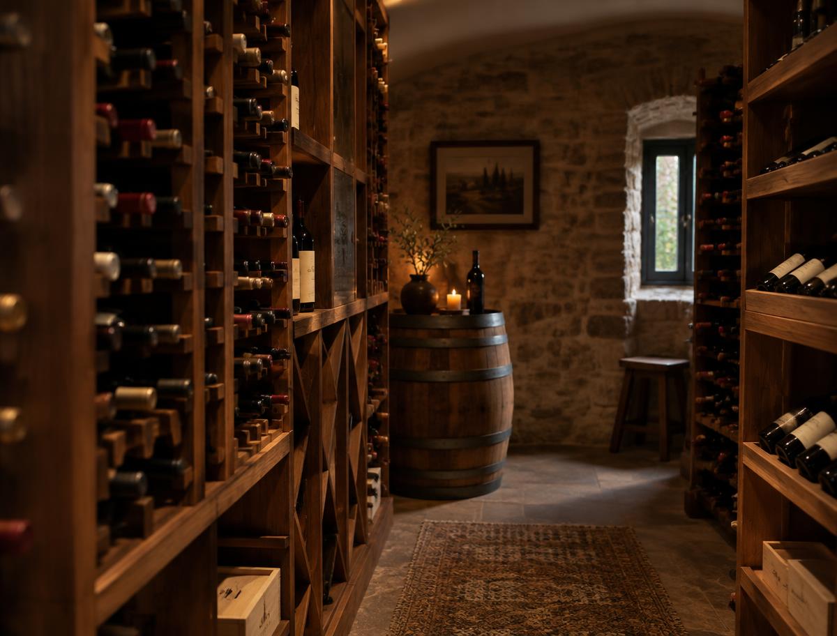 Private wine cellar